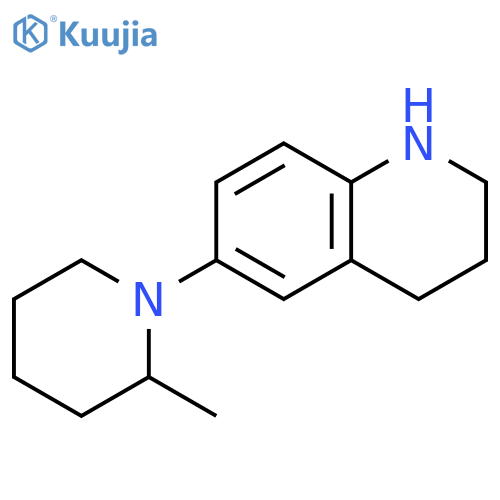 6-(2-methylpiperidin-1-yl)-1,2,3,4-tetrahydroquinoline structure
