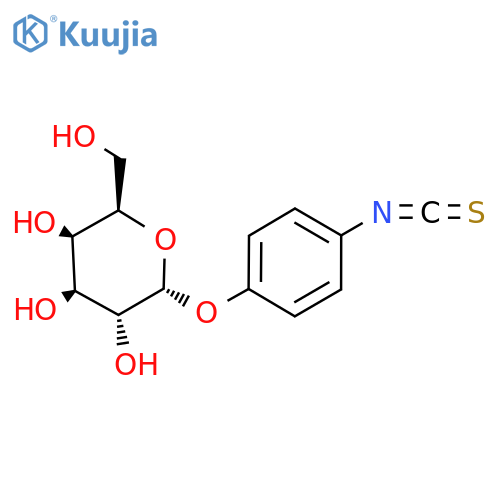 4-Isothiocyanatophenyl α-D-galactopyranoside structure