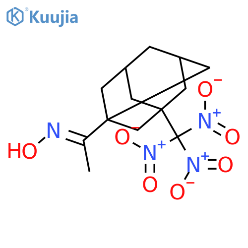 Ethanone, 1-[3-(trinitromethyl)tricyclo[3.3.1.13,7]dec-1-yl]-, oxime structure