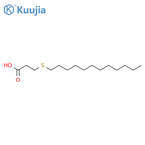 3-(Dodecylthio)propionic acid structure
