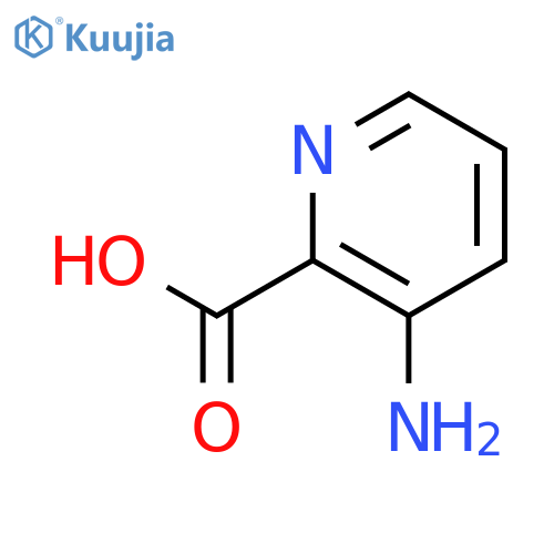 3-aminopyridine-2-carboxylic acid structure