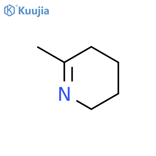 Pyridine,2,3,4,5-tetrahydro-6-methyl- structure