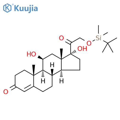 17-O-tert-Butyldimethylsilyl-11-hydrocortisone structure