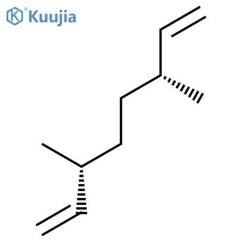 1,7-Octadiene, 3,6-dimethyl-, (R*,R*)-(±)- structure
