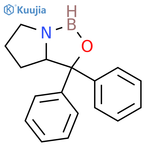 1H,3H-Pyrrolo[1,2-c][1,3,2]oxazaborole, tetrahydro-3,3-diphenyl- structure