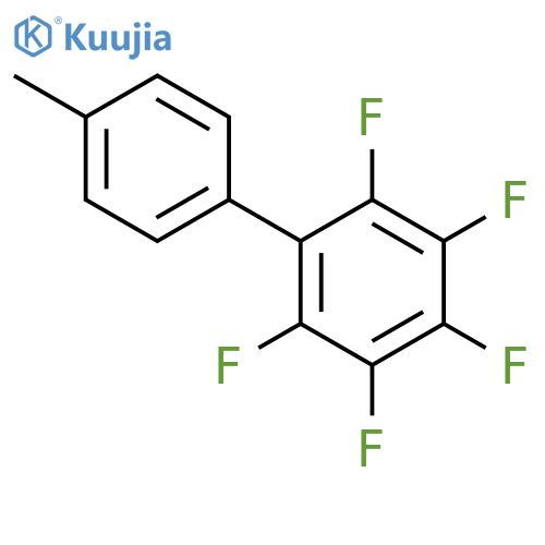 1,1'-Biphenyl, 2,3,4,5,6-pentafluoro-4'-methyl- structure