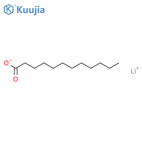 Dodecanoic acid,lithium salt (1:1) structure