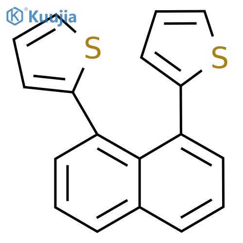 Thiophene, 2,2'-(1,8-naphthalenediyl)bis- structure