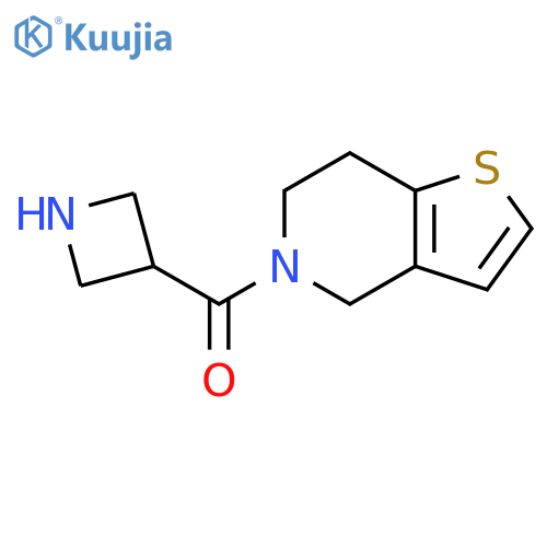 3-{4H,5H,6H,7H-thieno[3,2-c]pyridine-5-carbonyl}azetidine structure