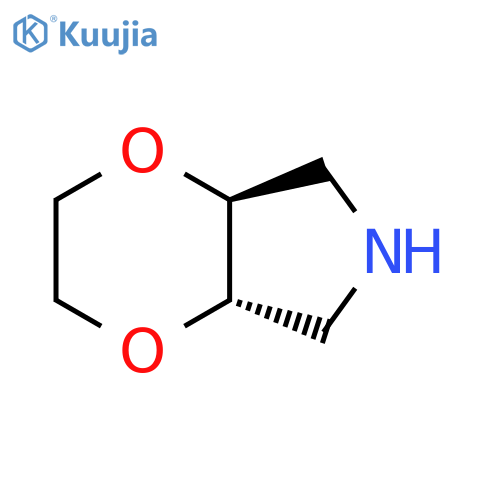 (4aS,7aS)-hexahydro-2H-[1,4]dioxino[2,3-c]pyrrole structure