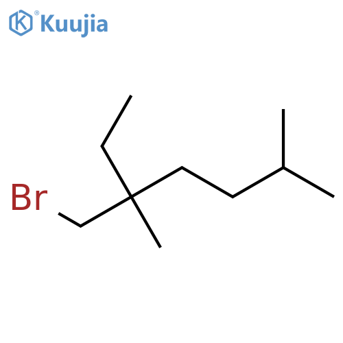 Heptane, 5-(bromomethyl)-2,5-dimethyl- structure