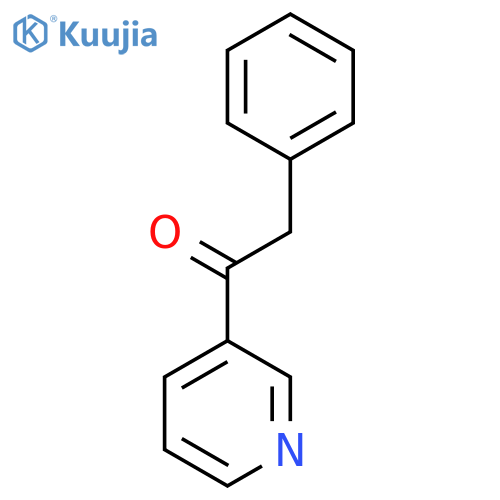 2-Phenyl-1-(3-pyridinyl)-ethanone structure