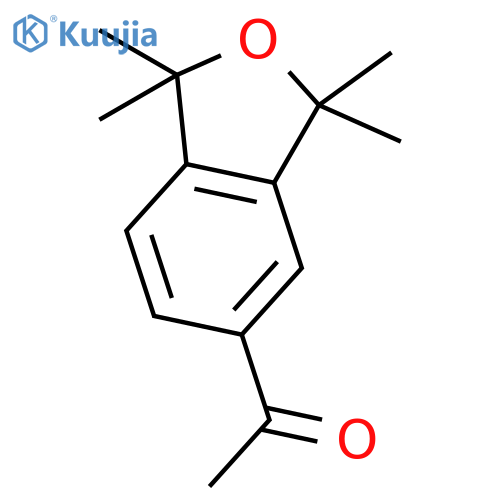 Ethanone, 1-(1,3-dihydro-1,1,3,3-tetramethyl-5-isobenzofuranyl)- structure