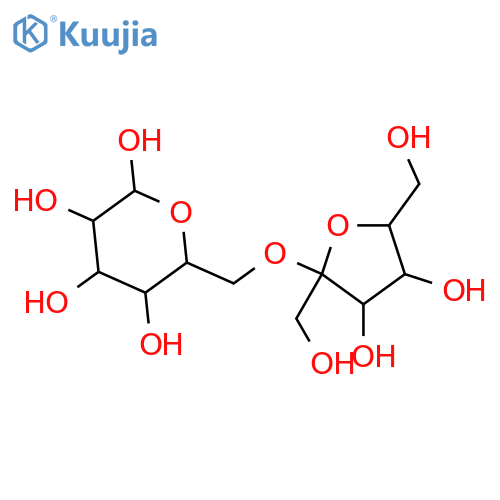b-D-Glucopyranose, 6-O-b-D-fructofuranosyl- structure