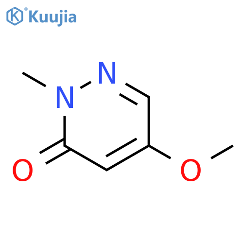5-methoxy-2-methyl-2,3-dihydropyridazin-3-one structure
