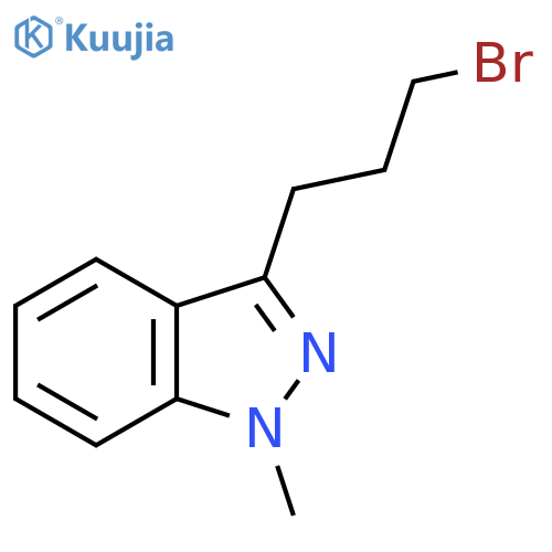 3-(3-Bromopropyl)-1-methyl-1h-indazole structure