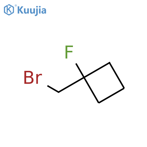 1-(bromomethyl)-1-fluorocyclobutane structure