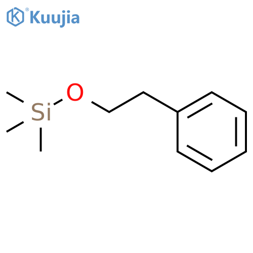 Silane, trimethyl(2-phenylethoxy)- structure