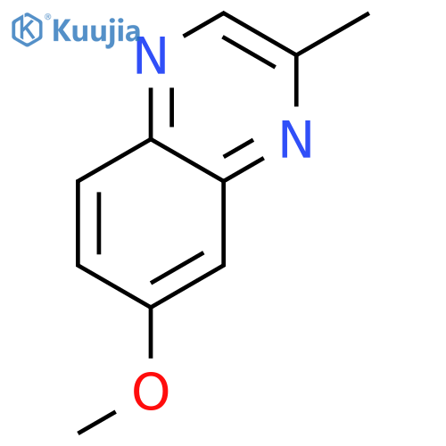Quinoxaline,7-methoxy-2-methyl- structure
