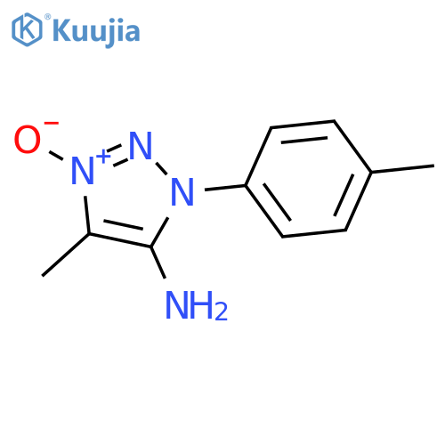 1H-1,2,3-Triazol-5-amine, 4-methyl-1-(4-methylphenyl)-, 3-oxide structure