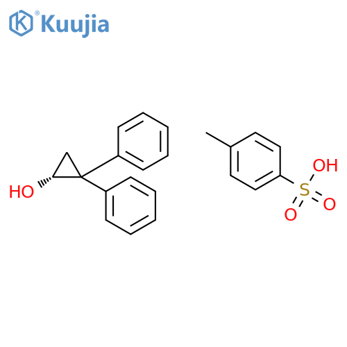 Cyclopropanol, 2,2-diphenyl-, 4-methylbenzenesulfonate, (R)- structure