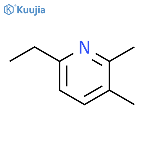 Pyridine,6-ethyl-2,3-dimethyl- structure