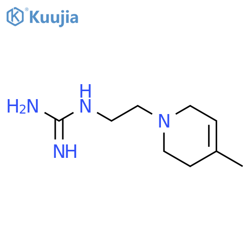 Guanidine,N-[2-(3,6-dihydro-4-methyl-1(2H)-pyridinyl)ethyl]- structure
