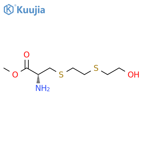 L-Cysteine, S-[2-[(2-hydroxyethyl)thio]ethyl]-, methyl ester structure
