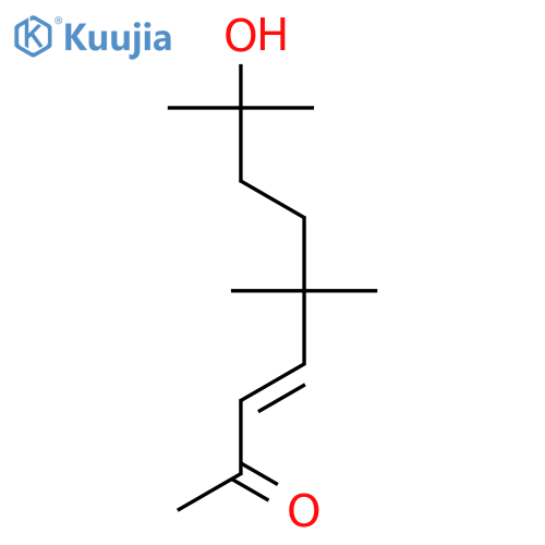 3-Nonen-2-one, 8-hydroxy-5,5,8-trimethyl-, (E)- structure