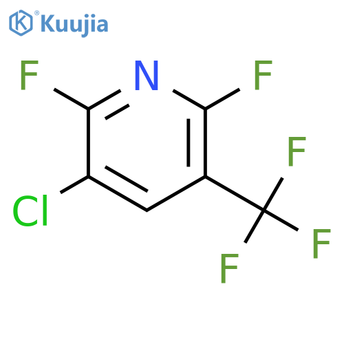 Pyridine, 3-chloro-2,6-difluoro-5-(trifluoromethyl)- structure