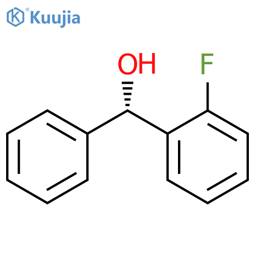 Benzenemethanol,2-fluoro-a-phenyl-, (aS)- structure