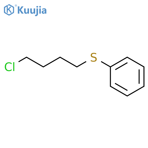 Benzene, [(4-chlorobutyl)thio]- structure