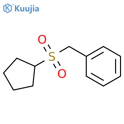 Benzene,[(cyclopentylsulfonyl)methyl]- structure