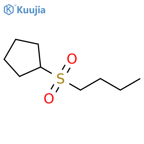 Cyclopentane,(butylsulfonyl)- structure