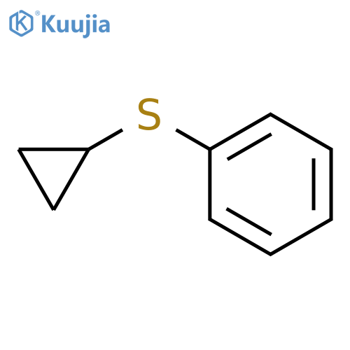Cyclopropyl phenyl sulphide structure