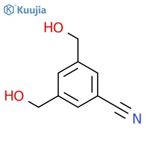 5-Cyano-1,3-dihydroxymethylbenzene structure