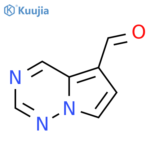 pyrrolo[2,1-f][1,2,4]triazine-5-carbaldehyde structure