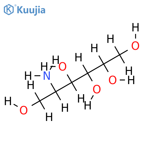 2-Amino-2-deoxy-D-mannit structure