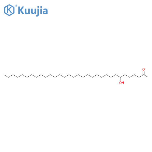 7-Hydroxy-2-dotriacontanone structure