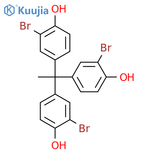 Phenol, 4,4',4''-ethylidynetris[2-bromo- structure