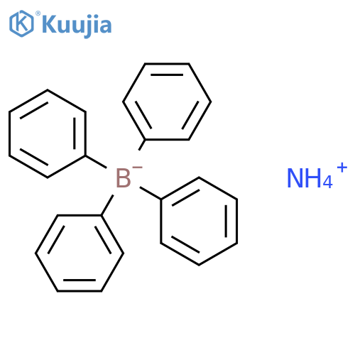 Borate(1-),tetraphenyl-, ammonium (1:1) structure