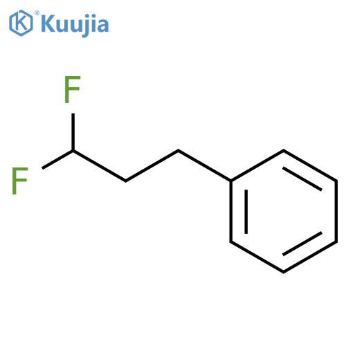 1,1-difluoro-3-phenylpropane structure