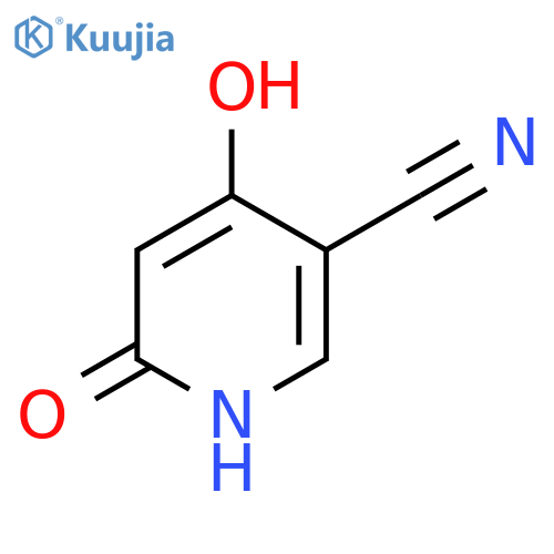 4-Hydroxy-6-oxo-1,6-dihydropyridine-3-carbonitrile structure