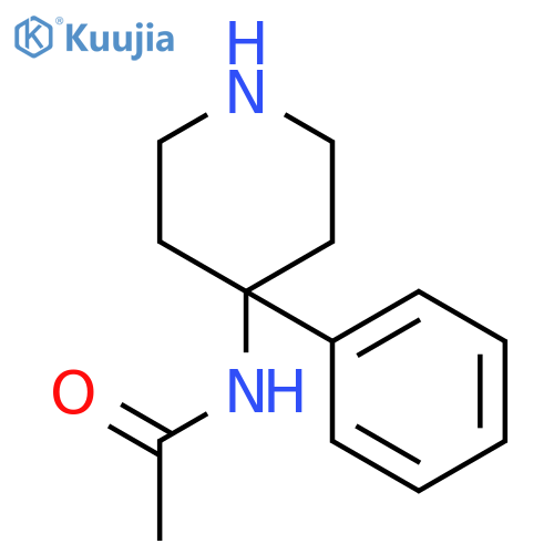 N-(4-Phenylpiperidin-4-yl)acetamide structure