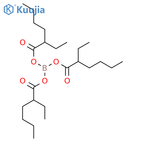 Tris(2-ethylhexanoyl) Borate structure
