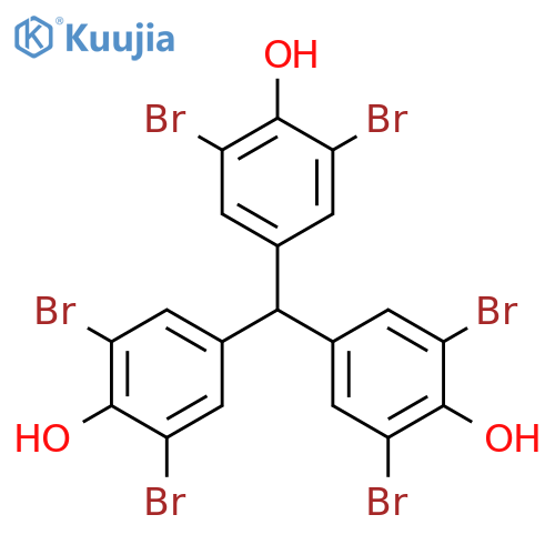 Phenol, 4,4',4''-methylidynetris[2,6-dibromo- structure