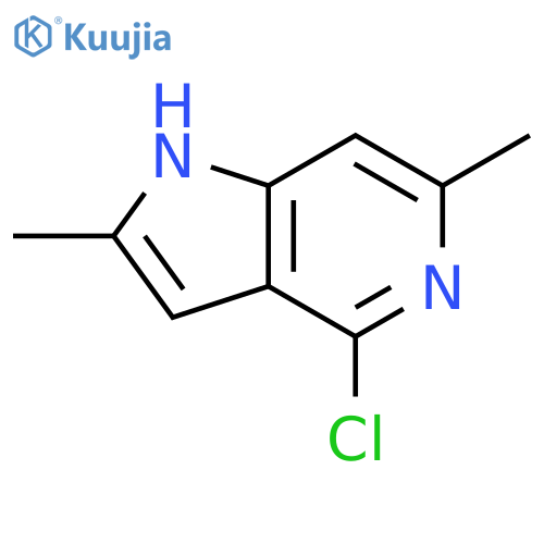 4-Chloro-2,6-dimethyl-5-azaindole structure