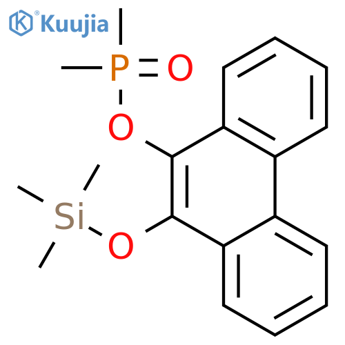 PHOSPHINIC ACID, DIMETHYL-, 10-[(TRIMETHYLSILYL)OXY]-9-PHENANTHRENYL ESTER structure