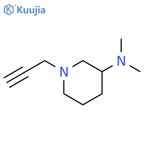 3-Piperidinamine, N,N-dimethyl-1-(2-propyn-1-yl)- structure
