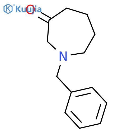1-Benzyl-azepan-3-one structure